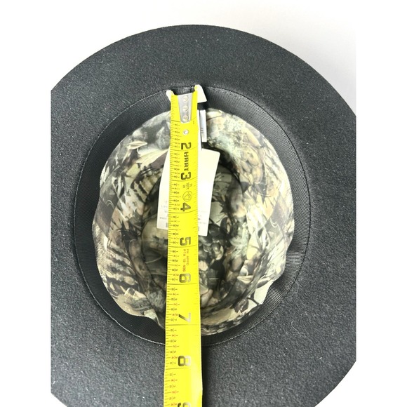 Paul Smith Men's M Wool Trilby Fedora Hat Black & Navy NEW With Tags - Picture 15 of 16